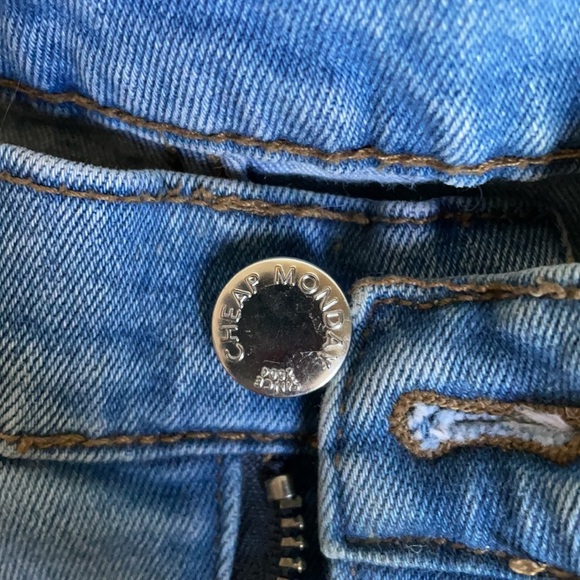 Cheap Monday ⭐️ High Waist Skinny Jeans - size 25 - Picture 5 of 10